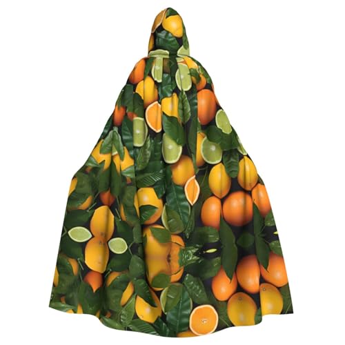WDXQHY Orangen-Schnitt, Orangen, Halloween-Kapuzenumhang, Volldruck, Polyester, Kostüm, Umhang für Cosplay-Partys, Maskeraden, Comic-Cons, leicht, bequem, kein Juckreiz, Stoff mit Bindeverschluss WDXQHY Orangen-Schnitt, Orangen, Halloween-Kapuzenumhang, Volldruck, Polyester, Kostüm, Umhang für Cosplay-Partys, Maskeraden, Comic-Cons, leicht, bequem, kein Juckreiz, Stoff mit Bindeverschluss von WDXQHY