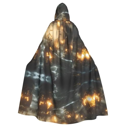 WDXQHY Piratenschiff, Halloween-Kapuzenumhang, Volldruck, Polyester, Kostüm, Umhang für Cosplay-Partys, Maskeraden, Comic-Cons, leicht, bequem, kein Juckreiz, Stoff mit Bindeverschluss WDXQHY Piratenschiff, Halloween-Kapuzenumhang, Volldruck, Polyester, Kostüm, Umhang für Cosplay-Partys, Maskeraden, Comic-Cons, leicht, bequem, kein Juckreiz, Stoff mit Bindeverschluss von WDXQHY