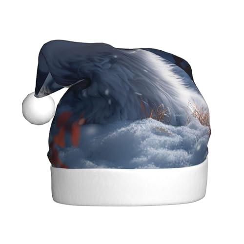 WDXQHY Sibirischer Husky Weihnachtsmütze für Erwachsene, Plüsch, festliche Feiertagsdekoration und Partyzubehör, Weihnachtsmütze für Erwachsene, Feiertagsparty-Dekorationen WDXQHY Sibirischer Husky Weihnachtsmütze für Erwachsene, Plüsch, festliche Feiertagsdekoration und Partyzubehör, Weihnachtsmütze für Erwachsene, Feiertagsparty-Dekorationen von WDXQHY