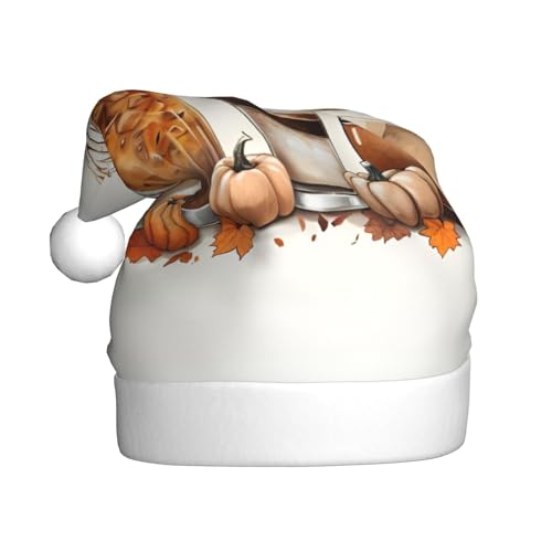 WDXQHY Weihnachtsmütze für Erwachsene, Plüsch, Weihnachtsdekoration, Party-Accessoire, Weihnachtsmütze für Erwachsene, Feiertagsparty-Dekorationen WDXQHY Weihnachtsmütze für Erwachsene, Plüsch, Weihnachtsdekoration, Party-Accessoire, Weihnachtsmütze für Erwachsene, Feiertagsparty-Dekorationen von WDXQHY
