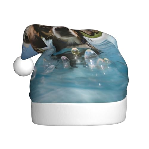 WDXQHY Weihnachtsmütze für Erwachsene, Plüsch-Weihnachtsmütze, festliche Feiertagsdekoration und Party-Accessoire, Weihnachtsmütze für Erwachsene, Feiertagsparty-Dekorationen WDXQHY Weihnachtsmütze für Erwachsene, Plüsch-Weihnachtsmütze, festliche Feiertagsdekoration und Party-Accessoire, Weihnachtsmütze für Erwachsene, Feiertagsparty-Dekorationen von WDXQHY
