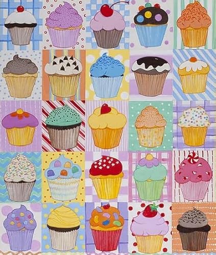 1000 Pcs, Desserts, Colourful Jigsaw Puzzle, Erwachsene Decompression Spiel Art Posters, Memory Cognition Spiels BE23KA von WDZFF