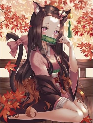 1000 Puzzle Teile - Japanese Animes Demons Nezuko - Für Spielzeug Für Erwachsene Lernspiele Poster - Lernspielzeug Für Kinder - Zp395Aw von WDZFF