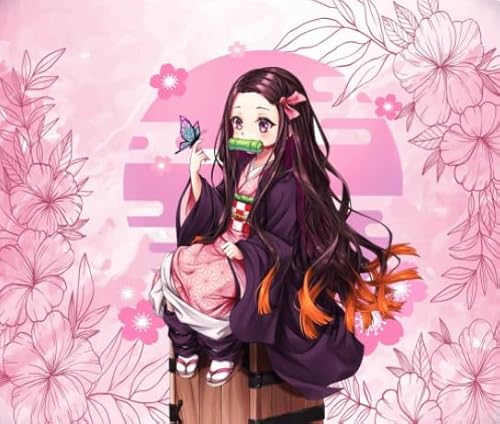 1000 Puzzle Teile - Japanese Animes Demons Nezuko - Für Spielzeug Für Erwachsene Lernspiele Poster - Lernspielzeug Für Kinder - Zp396Aw von WDZFF
