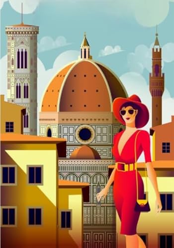 1000 Stück, Retro City Travel, Art Jigsaw, Erwachsene Spielzeug Stressabbau Spiel Posters, Memory Spiels for The Ältere BE87KA 1000 Stück, Retro City Travel, Art Jigsaw, Erwachsene Spielzeug Stressabbau Spiel Posters, Memory Spiels for The Ältere BE87KA von WDZFF