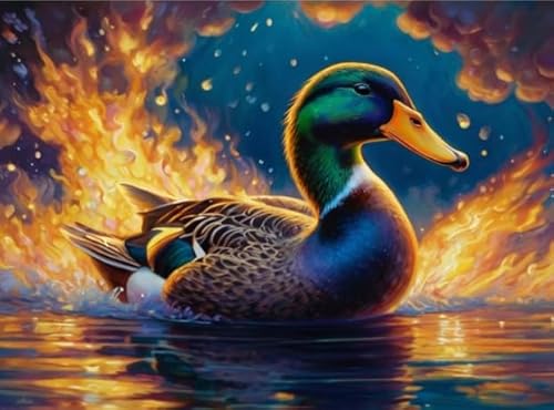 1000 Stück Puzzle, Animal Ducks, Colorful Abstract Jigsaw, Memory Spiels for Erwachsene Familie Educational Spielzeug Posters BE82KA 1000 Stück Puzzle, Animal Ducks, Colorful Abstract Jigsaw, Memory Spiels for Erwachsene Familie Educational Spielzeug Posters BE82KA von WDZFF
