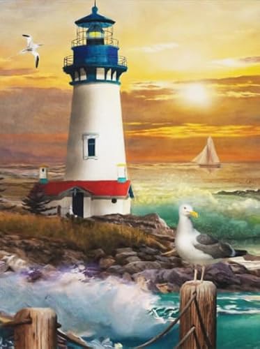 1000 Stück Puzzle, Lighthouses, Colourful Abstract Jigsaw, Memory Spiels for Erwachsene Familie Stressabbau Spiel Posters Spielzeug BE667KA 1000 Stück Puzzle, Lighthouses, Colourful Abstract Jigsaw, Memory Spiels for Erwachsene Familie Stressabbau Spiel Posters Spielzeug BE667KA von WDZFF