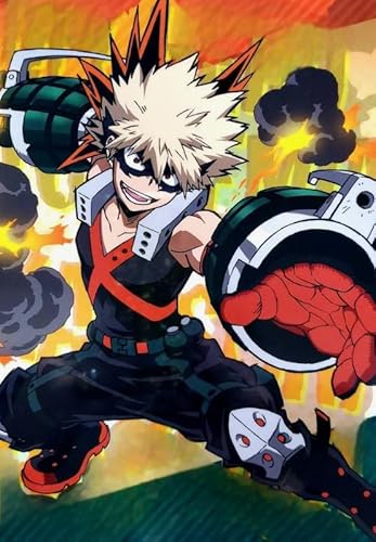 1000 Stück Puzzle - Japanese Animes My Heross Academias Plakat - Spiele Zur Stressreduzierung Für Familien - Lernspielzeug Für Kinder - Lustiges Puzzle-Spielzeug Für Erwachsene - Zy126Ps von WDZFF