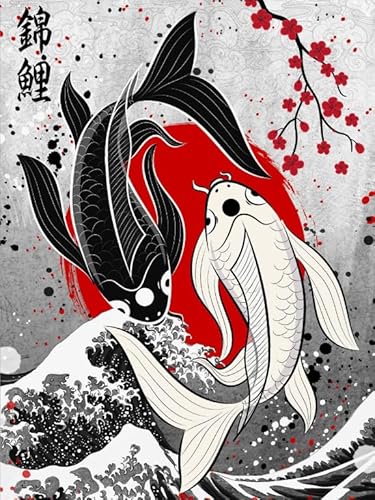 1000 Teile,Difficult Irregular Puzzle,Tai Chi Kois Art Puzzles,Für Erwachsene Personalisierte Herausfürderung Spielzeug,Wall Decoration Fw446Zw 1000 Teile,Difficult Irregular Puzzle,Tai Chi Kois Art Puzzles,Für Erwachsene Personalisierte Herausfürderung Spielzeug,Wall Decoration Fw446Zw von WDZFF
