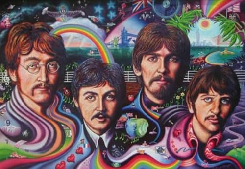 1000 Teile ，Classic Singers Beatless Band Posters ，Abstract Puzzle ，Irregularity Puzzle ，Lustiges Personalisiertes Spielzeug ，Familienspaß-Challenge-Spielzeug - Zp289Aw von WDZFF