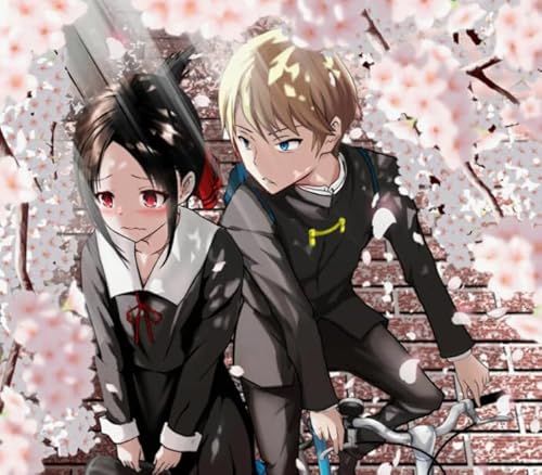 1000 Teile ，Japanese Animes Shinomiya Kaguya Posters ，Art Puzzle ，Spiel Zur Stressbewältigung Für Erwachsene – Bild ，Lernspielzeug Für Kinder - Zp190Aw von WDZFF