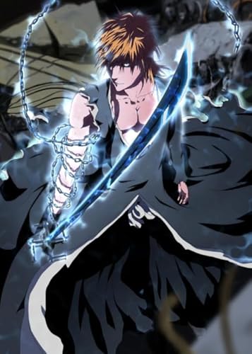 1000 Teile ，Stressabbau-Spielzeug Für Erwachsene ，Classic Japanese Anime Bleachs Kurosaki.Ichigo Posters ， Lernspielzeug Für Kinder - Zp86Aw von WDZFF