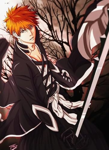 1000 Teile ，Stressabbau-Spielzeug Für Erwachsene ，Classic Japanese Anime Bleachs Kurosaki.Ichigo Posters ， Lernspielzeug Für Kinder - Zp87Aw von WDZFF
