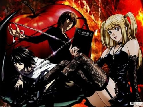 1000 Teile - Difficult Puzzle - Japanese Animes Deaths Notess Poster - Für Adult Personalisierte Challenge-Spielzeuge - Zp374Aw von WDZFF
