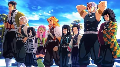 1000 Teile - Japanese Animes Demons Tanjirou Nezuko Plakat - Buntes Unregelmäßiges Puzzles - Lernspielzeug Für Kinder - Erwachsene Personalisierte Herausforderung Spielzeug - Zy234Ps von WDZFF