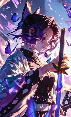 1000 Teile - Japanese Animes Demons Tanjirou Nezuko Plakat - Buntes Unregelmäßiges Puzzles - Lernspielzeug Für Kinder - Erwachsene Personalisierte Herausforderung Spielzeug - Zy236Ps von WDZFF