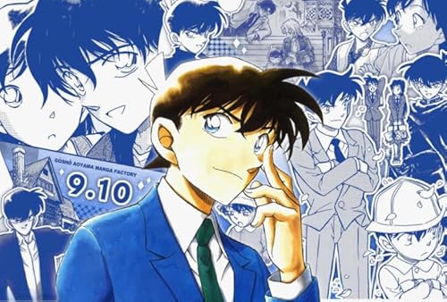 1000 Teile Puzzle, Japanese Animes Cnan Edogawa Plakat, Bunte Und Schwierige Puzzles, Lernspielzeug Für Kinder ，Adult Fun Challenge Spielzeug - Zy151Ps von WDZFF