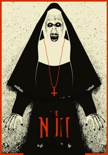 1000 Teile Puzzle，The Nuns Horror Movie Plakat,Für Personalisiertes Puzzle-Spielzeug Für Erwachsene,Erwachsene Spaß Herausfürderung Spielzeug,Spiele Zur Stressreduzierung Für Familien Fw62Zw von WDZFF