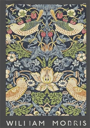 1000 Teile Puzzle，Williamss Morriss Art Reproductions Plakats,Für Memory-Spiele Für The Elderly,Adult Stress Relief Spielzeug,Home Decor Fw357Zw von WDZFF