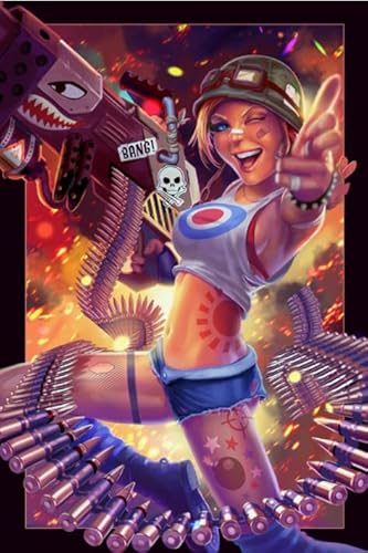 1000 Teile Puzzle ，Abstract Tanks Girlss Posters ，Personalisiertes Puzzle Spiel Für Erwachsene ，Spiele Zur Stressreduktion In Der Familie - Zp205Aw von WDZFF