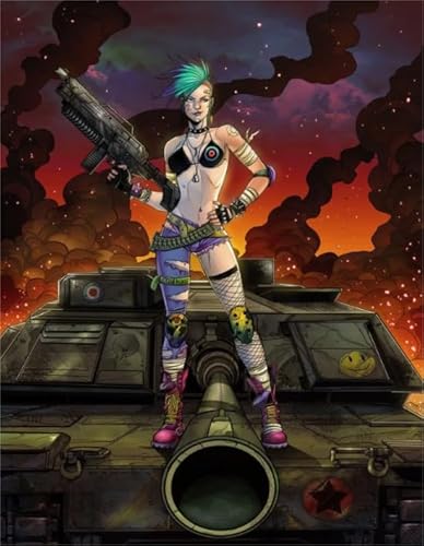 1000 Teile Puzzle ，Abstract Tanks Girlss Posters ，Personalisiertes Puzzle Spiel Für Erwachsene ，Spiele Zur Stressreduktion In Der Familie - Zp206Aw von WDZFF