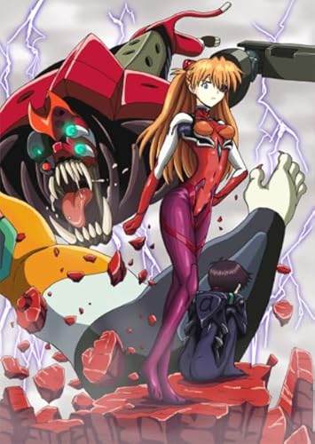 1000 Teile Puzzle - Classic Japanese Anime Ayanami Rei Evangelions - Puzzles Für Erwachsene Und Jugendliche - Gedächtnis- Und Kognitions Spiel - Zp367Aw von WDZFF