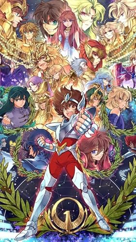 1000 Teile Puzzle - Japanese Animes Seiyas Colorful Plakat - Lernspielzeug Für Kinder - Erwachsene Personalisierte Herausforderung Spielzeug - Zy312Ps von WDZFF