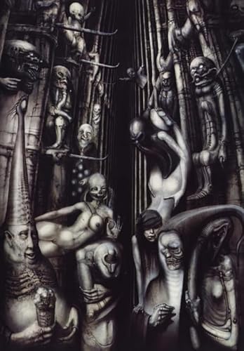1000 Teile Puzzles,H.R.Giger Surreal Painting,Abstract Puzzles,Für Memory-Spiele Für Adults,Lernspielzeug Für Familien Fw298Zw von WDZFF