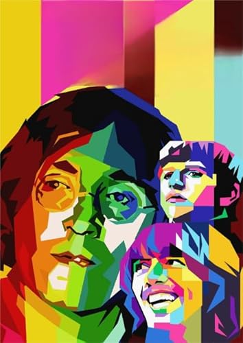 Abstract Colorful Beatless Poster,Puzzle 1000 Teile,Erwachsene Stressabbau Spiel Kunst Bild,Erwachsene Puzzle Challenge Spiel Kq214Zy von WDZFF