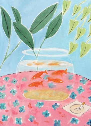 Art Fishes Paintings,Puzzles 1000 Teile,Familien Spiele Zur Stressreduzierung,Erwachsene Rätsel Herausforderung Ältere Gedächtnis Kognition Spiel Kq49Zy von WDZFF