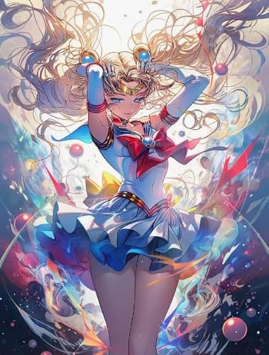 Classic Japanese Anime Sailors Moonss Posters ，1000 Teile Puzzle ，Für Dekompressions Spiel Für Erwachsene ，Gedächtnis- Und Kognitions Spiele ，Home Decor - Zp80Aw von WDZFF