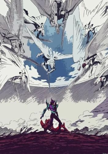 Classic Japanese Animes Evangelions Posters ，1000 Teile Puzzle ，Für Erwachsene Familien Pädagogisches Spielzeug ， Lernspielzeug Für Kinder - Zp311Aw von WDZFF