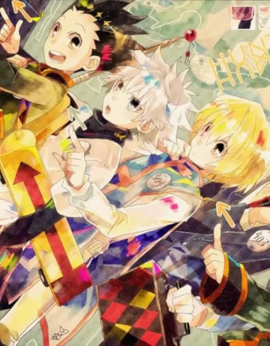 Classic Japanese Animes Gon.Freecss Hunterss Posters ，1000 Teile Puzzle ，Familien Spiel Zum Entspannen ， Lernspielzeug Für Kinder Gifts - Zp280Aw von WDZFF