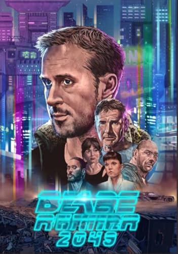 Colour Puzzle - 1000 Teile Puzzle - K Runnerss 2049 Movie Poster - Für Spielzeug Für Erwachsene Lernspiele Poster - Zp344Aw von WDZFF