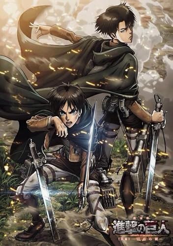 Japanese Animes Attackss On Titanss Plakats,Buntes Puzzles,Für Children's Personalisiertes Puzzle-Spielzeug Für Erwachsene,1000 Teile Puzzles Fw492Zw Japanese Animes Attackss On Titanss Plakats,Buntes Puzzles,Für Children's Personalisiertes Puzzle-Spielzeug Für Erwachsene,1000 Teile Puzzles Fw492Zw von WDZFF