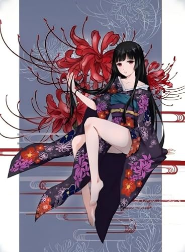 Japanese Animes Hellss Girlss Plakat Art,Puzzles Puzzle 1000 Teile,Für Erwachsene Personalisierte Herausfürderung Spielzeug,Children's Personalisiertes Puzzle-Spielzeug Für Erwachsene Fw126Zw von WDZFF