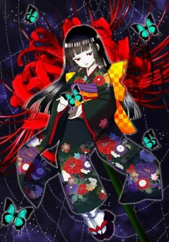 Japanese Animes Hellss Girlss Plakat Art,Puzzles Puzzle 1000 Teile,Für Erwachsene Personalisierte Herausfürderung Spielzeug,Children's Personalisiertes Puzzle-Spielzeug Für Erwachsene Fw128Zw von WDZFF
