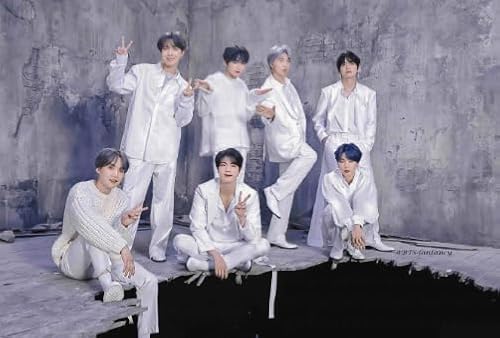 Jigsaw Puzzles 1000 Teile Bangtan Boys Bt S Posters Puzzle,Spiele Für Erwachsene Und Kinder, Lernspielzeug WDZFF Zy99Zp von WDZFF