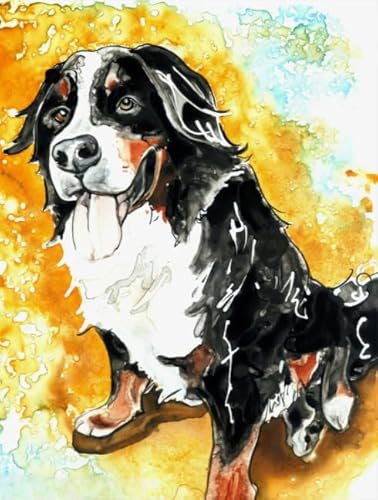 Puzzle 1000 Teile, Laufhunds Dog Art Picture,Familien Spiele Zur Stressreduzierung,Erwachsene Puzzle Challenge Spiel Kq175Zy von WDZFF