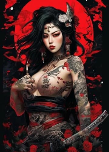 Puzzle 1000 Teile,Japanese Warriorss Colorful Poster Picture,Erwachsene Puzzle Challenge Spiel,Elderly Memory Cognition Games Kq108Zy Puzzle 1000 Teile,Japanese Warriorss Colorful Poster Picture,Erwachsene Puzzle Challenge Spiel,Elderly Memory Cognition Games Kq108Zy von WDZFF