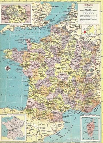 Puzzle 1000 Teile,Vintage Francess Map Plakats,Irregular Art Puzzles,Für Adult Stress Relief Personalisierte Herausfürderung Spielzeug Fw218Zw Puzzle 1000 Teile,Vintage Francess Map Plakats,Irregular Art Puzzles,Für Adult Stress Relief Personalisierte Herausfürderung Spielzeug Fw218Zw von WDZFF