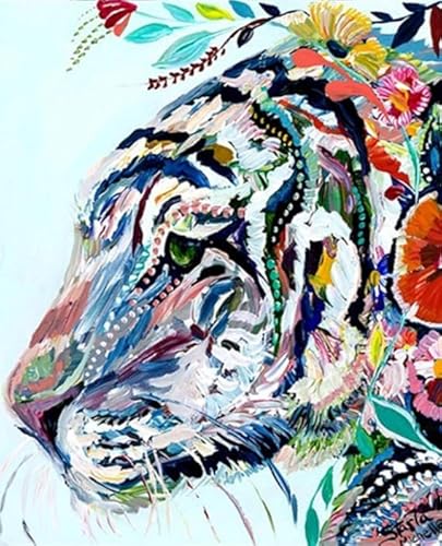 Puzzle 1000 Teile ，Abstract Animals Painting ，Fun Puzzle ，Stressabbau-Spiele Für Die Familie,Gedächtnistraining Für Erwachsene - Zp31Aw von WDZFF