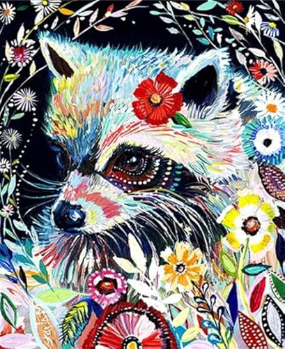 Puzzle 1000 Teile ，Abstract Animals Painting ，Fun Puzzle ，Stressabbau-Spiele Für Die Familie,Gedächtnistraining Für Erwachsene - Zp32Aw von WDZFF
