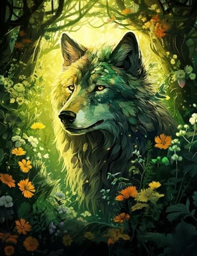 Puzzle 1000 Teile ,Animal Wolfs Oil Painting Posters ,Abstrakte Kunst Puzzles ,Unterhaltsame Gedächtnis- Und Denkspiele ,Stressabbau-Spielzeug Für Die Familie - Zp64Aw Puzzle 1000 Teile ,Animal Wolfs Oil Painting Posters ,Abstrakte Kunst Puzzles ,Unterhaltsame Gedächtnis- Und Denkspiele ,Stressabbau-Spielzeug Für Die Familie - Zp64Aw von WDZFF