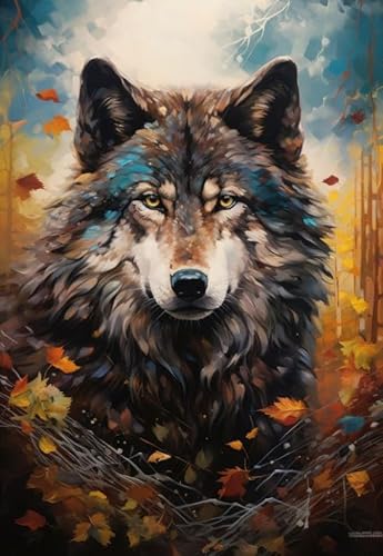 Puzzle 1000 Teile ,Animal Wolfs Oil Painting Posters ,Abstrakte Kunst Puzzles ,Unterhaltsame Gedächtnis- Und Denkspiele ,Stressabbau-Spielzeug Für Die Familie - Zp67Aw Puzzle 1000 Teile ,Animal Wolfs Oil Painting Posters ,Abstrakte Kunst Puzzles ,Unterhaltsame Gedächtnis- Und Denkspiele ,Stressabbau-Spielzeug Für Die Familie - Zp67Aw von WDZFF