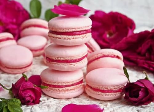 Puzzle Macarons Picture, Erwachsene Decompression Spiel Art Posters, 1000 Pcs, Colourful Jigsaw Puzzle, Memory Cognition Spiels BE46KA von WDZFF