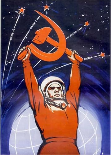 Puzzle1000 Stück - Soviets Spaceflights Kunst Plakat - Personalisiertes Puzzle-Spielzeug Für Kinder Und Erwachsene - Wand Kunst Dekoration - Adult Fun Challenge Spielzeug - Zy205Ps Puzzle1000 Stück - Soviets Spaceflights Kunst Plakat - Personalisiertes Puzzle-Spielzeug Für Kinder Und Erwachsene - Wand Kunst Dekoration - Adult Fun Challenge Spielzeug - Zy205Ps von WDZFF