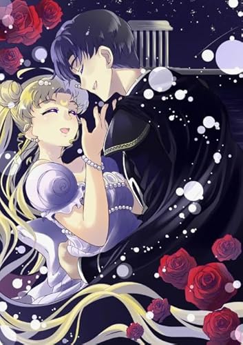 Puzzles 1000 Pcs - Japanese Animes Moonss Tsukino - Colourful - Lernspielzeug Für Kinder - Erwachsene Puzzle Challenge Spiel Hq128Zd von WDZFF
