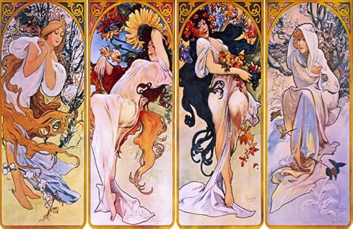Puzzles 1000 Teile,Alphonse.Mucha Illustrations,Irregular Puzzles,Für Memory-Spiele Für Adults,Familie Stress Relief Spielzeug,Zimmer Dekoration Fw252Zw Puzzles 1000 Teile,Alphonse.Mucha Illustrations,Irregular Puzzles,Für Memory-Spiele Für Adults,Familie Stress Relief Spielzeug,Zimmer Dekoration Fw252Zw von WDZFF