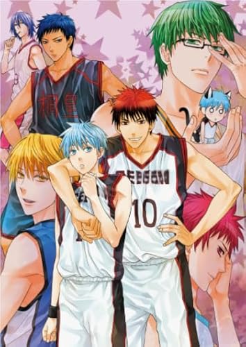 Puzzles 1000 Teile,Kuroko's Japanese Anime Poster，Colorful,Lernspielzeug Für Kinder,Erwachsene Puzzle Challenge Spiel Kq358Zy von WDZFF